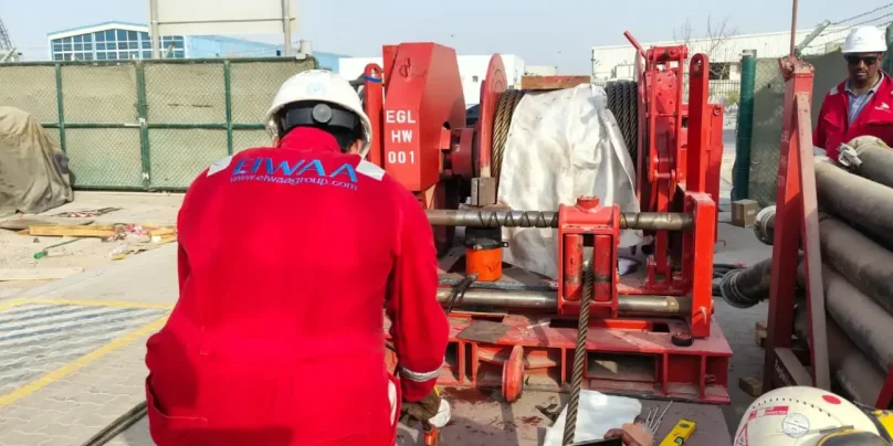 Winch load testing saudi